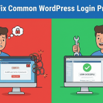 fix common wordpress login problems login screen