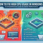 fix high CPU usage in Windows 11 task manager