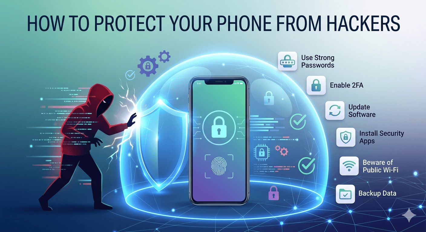 protect your phone from hackers security tips