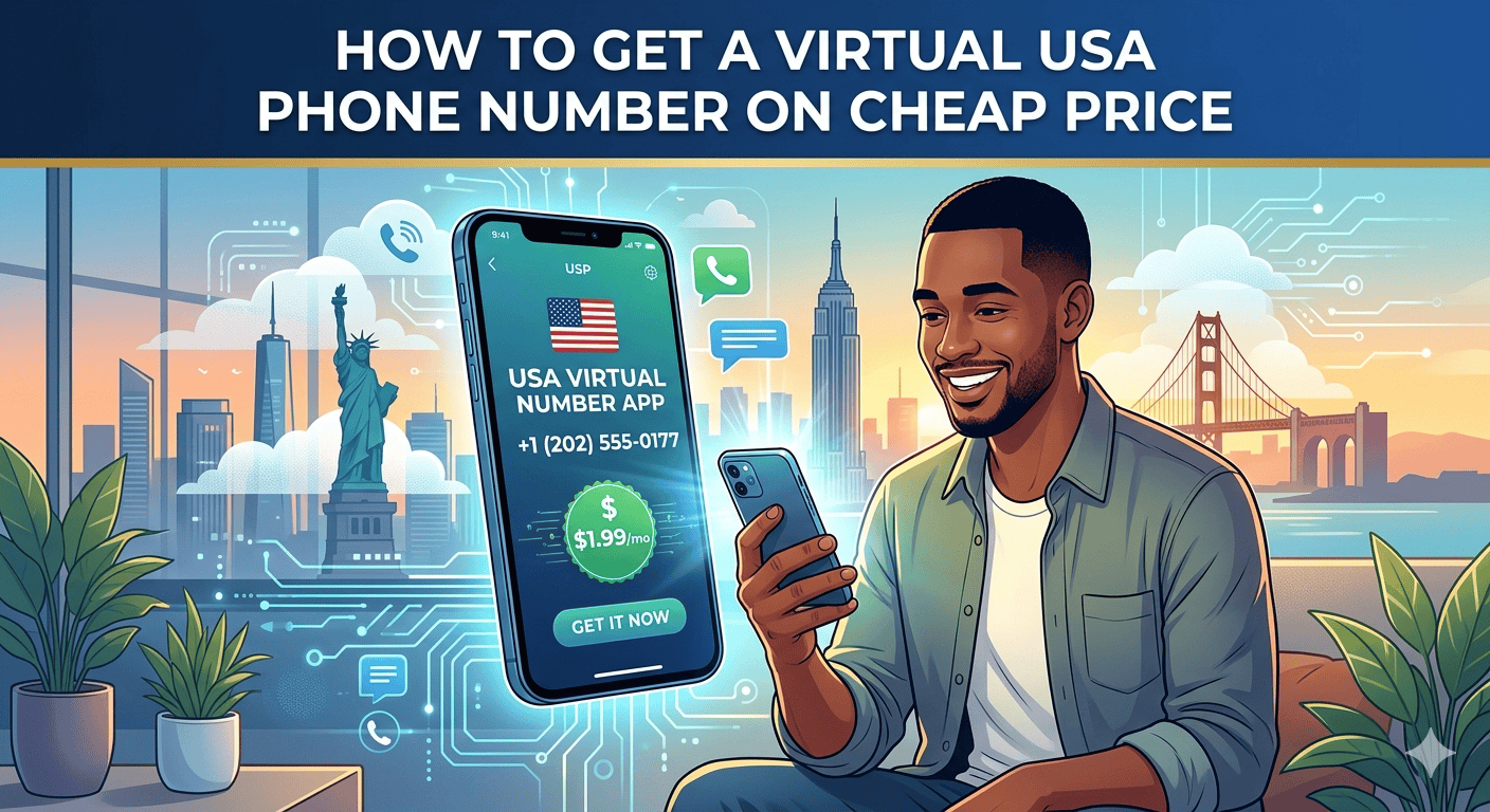 cheap virtual USA phone number guide